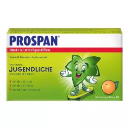 PROSPAN Pastilės nuo kosulio, 20 vnt