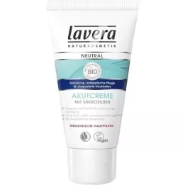 LAVERA Neutralus kremas su mikrosidabru, 50 ml