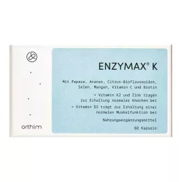 ENZYMAX K kapsulės, 60 vnt