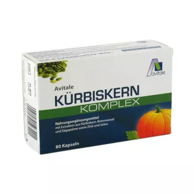 KÜRBISKERN KOMPLEX kapsulės, 80 vnt