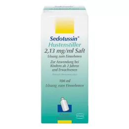 SEDOTUSSIN Kosulį slopinančios sultys, 100 ml