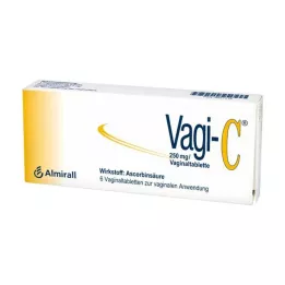 VAGI C Makšties tabletės, 6 vnt