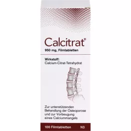 CALCITRAT Plėvele dengtos tabletės, 100 vnt