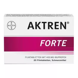 AKTREN forte plėvele dengtos tabletės, 20 vnt