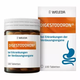 DIGESTODORON Tabletės, 100 vnt
