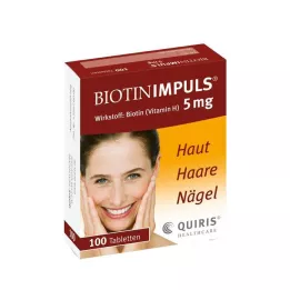 BIOTIN IMPULS 5 mg tabletės, 100 vnt