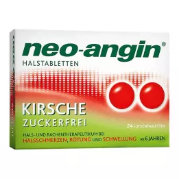 NEO-ANGIN Vyšnių gerklės pastilės, 24 vnt