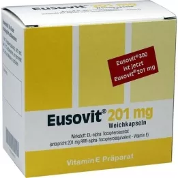 EUSOVIT 201 mg minkštos kapsulės, 100 vnt