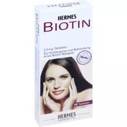 BIOTIN HERMES 2,5 mg tabletės, 30 vnt