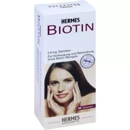 BIOTIN HERMES 2,5 mg tabletės, 90 vnt