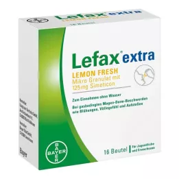 LEFAX papildomos Lemon Fresh mikro granulės, 16 vnt