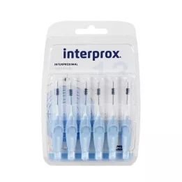 INTERPROX cilindrinės baltos tarpdančių b.pūslės, 6 vnt