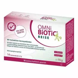 OMNI BiOTiC kelionių milteliai, 14x5 g