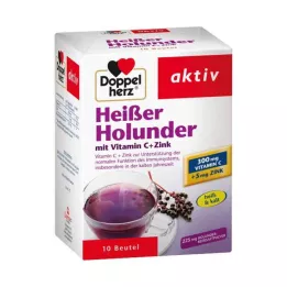 DOPPELHERZ karštas šeivamedis su Vit.C+cinko granulėmis, 10 vnt