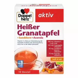 DOPPELHERZ aštrus granatas+šaltalankis+acerola, 10 vnt