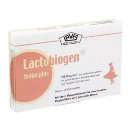LACTOBIOGEN femin plus kapsulės, 28 vnt