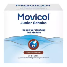 MOVICOL Junior Schoko Plv.z.Her.e.Lsg.z.Einlass, 30x6,9 g