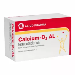 CALCIUM-D3 AL šnypščiosios tabletės, 120 vnt