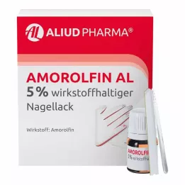 AMOROLFIN AL 5% veikliosios medžiagos nagų lakas, 5 ml