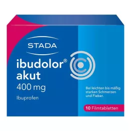 IBUDOLOR akut 400 mg plėvele dengtos tabletės, 10 vnt