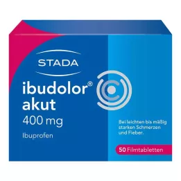 IBUDOLOR akut 400 mg plėvele dengtos tabletės, 50 vnt