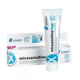 MIRADENT Dantų pasta mirasensitive hap+, 50 ml