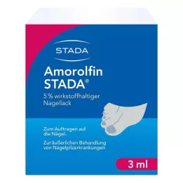 AMOROLFIN STADA 5% aktyvus nagų lakas, 3 ml