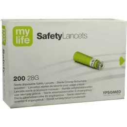 Mylife Safetylancets, 200 vnt