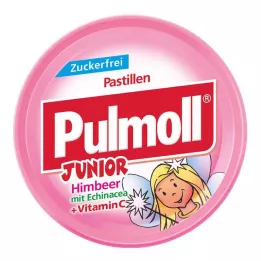 PULMOLL Junior Bomb.Avietė su ežiuolė + vitaminas C zf, 50 g