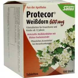 PROTECOR Hawthorn 600 mg plėvele dengtos tabletės, 100 vnt