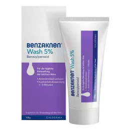 BENZAKNEN Skalbimo 5 % suspensija, 100 g