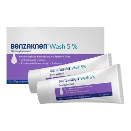 BENZAKNEN Skalbimas 5 % suspensija, 2X100 g