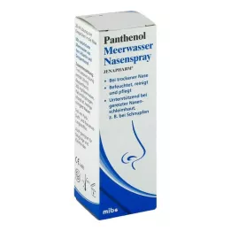 PANTHENOL Jūros vandens nosies purškalas JENAPHARM, 20 ml