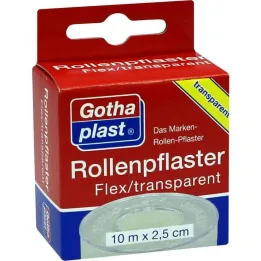 Gothaplast ritininis tinkas Flex trp.2,5 cm x 10 m, 1 vnt