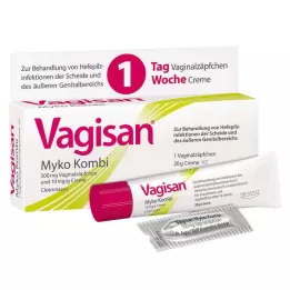 VAGISAN Myko Kombi 1 dienos terapija, 1 val