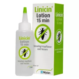 LINICIN Losjonas 15 minučių be utėlių šukų, 100 ml