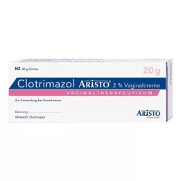 CLOTRIMAZOL ARISTO 2% makšties kremas + 3 aplikatoriai, 20 g