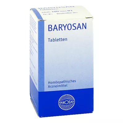 BARYOSAN Tabletės, 100 vnt BARYOSAN Tabletės, 100 vnt