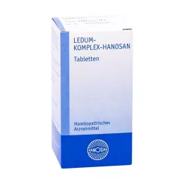 LEDUM KOMPLEX Hanosan tabletės, 100 vnt