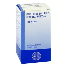 MERCURIUS SOLUBILIS KOMPLEX Hanosan tabletės, 100 vnt
