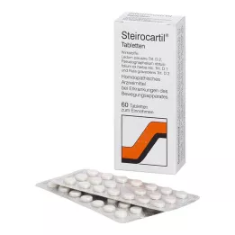 STEIROCARTIL Tabletės, 60 vnt