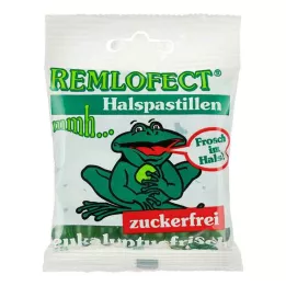REMLOFECT Gerklės pastilės becukris eukaliptas šviežias, 50 g