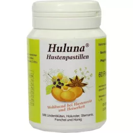 HULUNA Pastilės nuo kosulio, 60 vnt