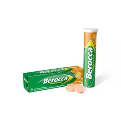 BEROCCA Performance šnypščiosios tabletės, 15 vnt