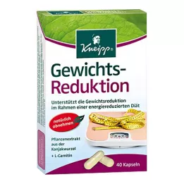 KNEIPP Svorį mažinančios kapsulės, 40 vnt