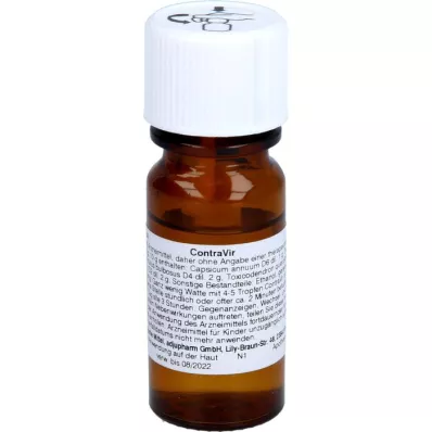 CONTRAVIR Lašai, 10 ml