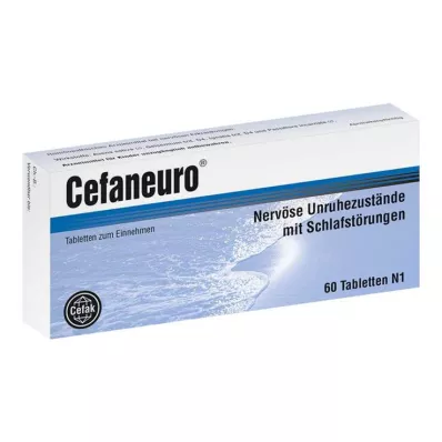 CEFANEURO Tabletės, 60 vnt CEFANEURO Tabletės, 60 vnt