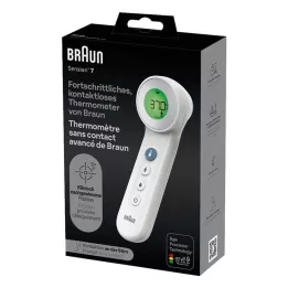 BRAUN BERÜHRUNGSFREI+Forehead Thermom.AgePrecis.white, 1 vnt