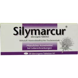 SILYMARCUR dengtos tabletės, 20 vnt