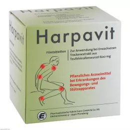 HARPAVIT Plėvele dengtos tabletės, 100 vnt